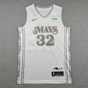 Dallas Mavs #32 Flagg White Basketball Jersey Men’s